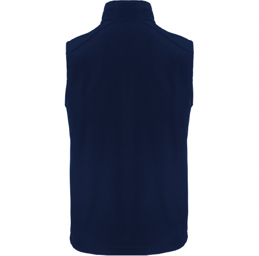 navy Chaleco softshell - 2 capas hombre