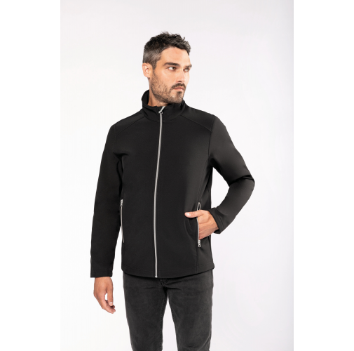 Chaqueta softshell 2 capas hombre