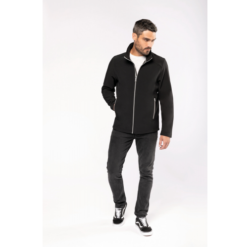 Chaqueta softshell 2 capas hombre
