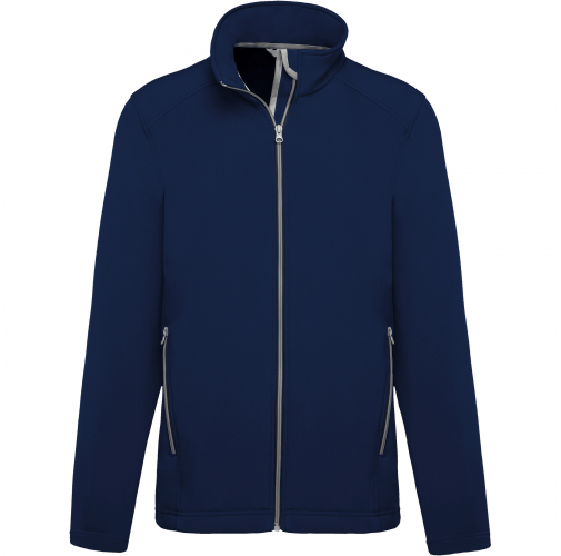navy Chaqueta softshell 2 capas hombre
