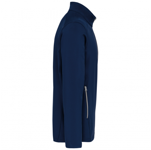 navy Chaqueta softshell 2 capas hombre