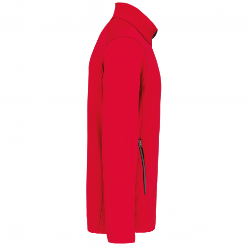 red Chaqueta softshell 2 capas hombre