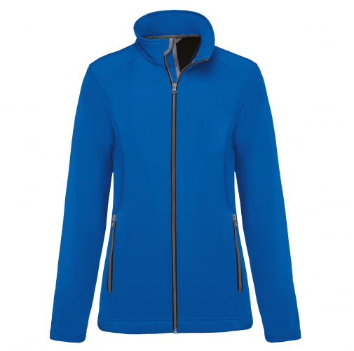 light royal blue Chaqueta softshell 2 capas mujer