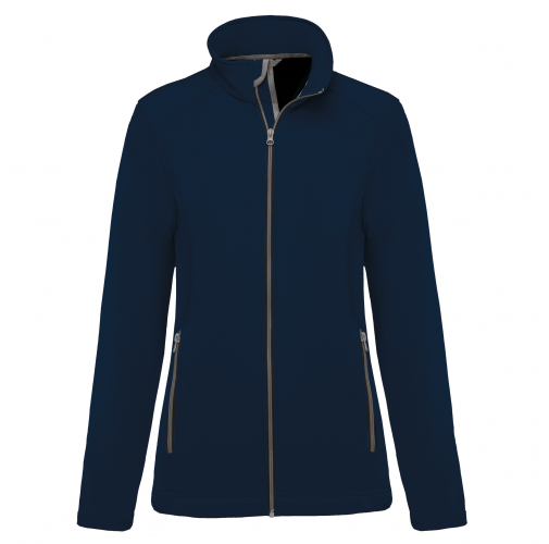 navy Chaqueta softshell 2 capas mujer