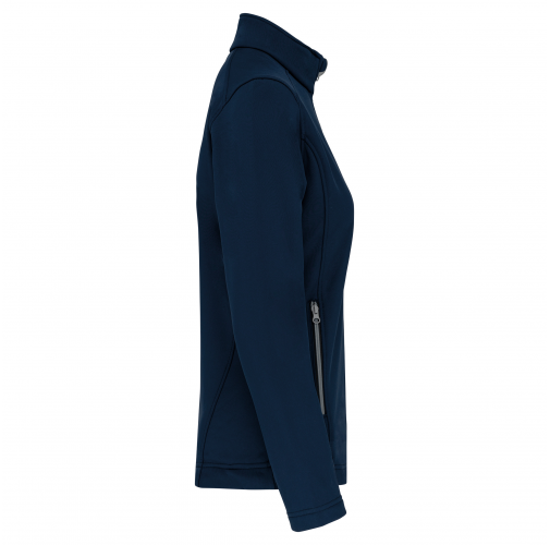 navy Chaqueta softshell 2 capas mujer