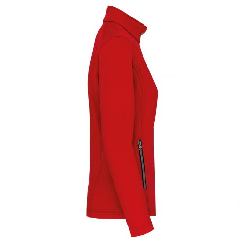 red Chaqueta softshell 2 capas mujer