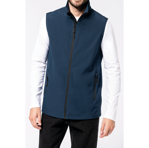 CHALECO SOFTSHELL ECORRESPONSABLE - 2 CAPAS - UNISEX