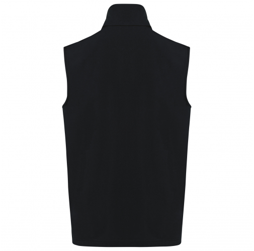 black Chaleco Softshell ecorresponsable - 2 capas - Unisex
