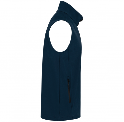 navy Chaleco Softshell ecorresponsable - 2 capas - Unisex