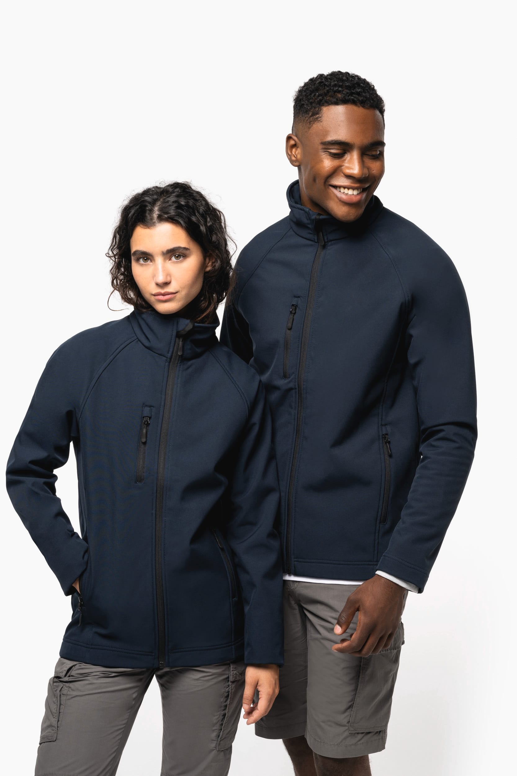 CHAQUETA SOFTSHELL ECORRESPONSABLE - 3 CAPAS - UNISEX