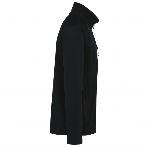 black Chaqueta Softshell ecorresponsable - 3 capas - Unisex