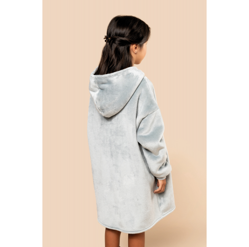Poncho tipo manta infantil