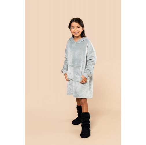 Poncho tipo manta infantil