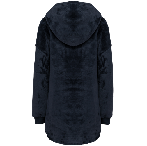 night navy Poncho tipo manta infantil