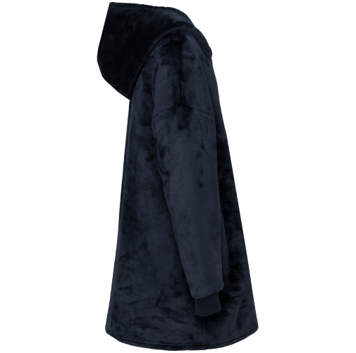 night navy Poncho tipo manta infantil