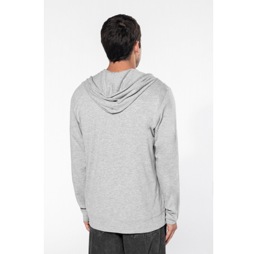 Sudadera ligera algodón con capucha