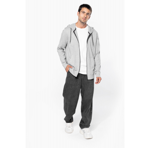 Sudadera ligera algodón con capucha