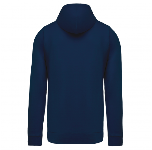 navy Sudadera ligera algodón con capucha