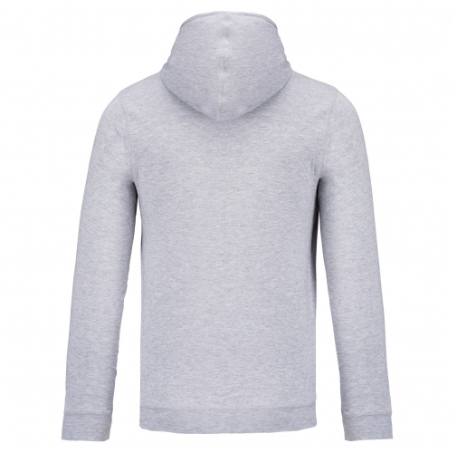 oxford grey Sudadera ligera algodón con capucha