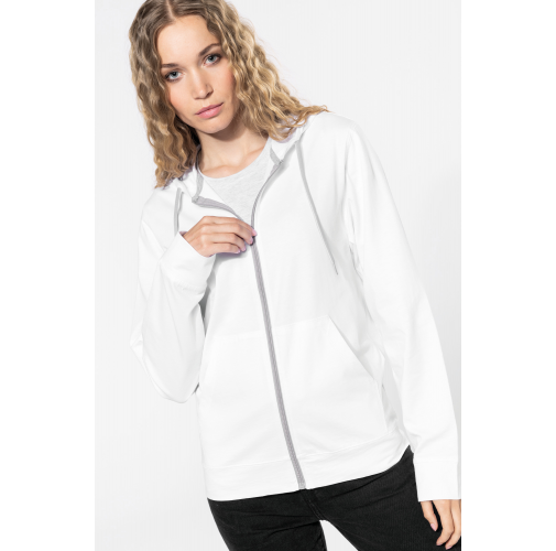 Sudadera ligera algodón con capucha