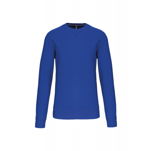 light royal blue Sudadera cuello redondo