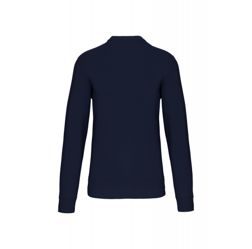 navy Sudadera cuello redondo