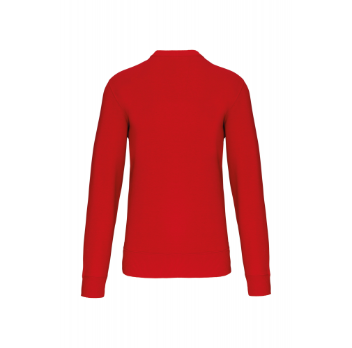 red Sudadera cuello redondo
