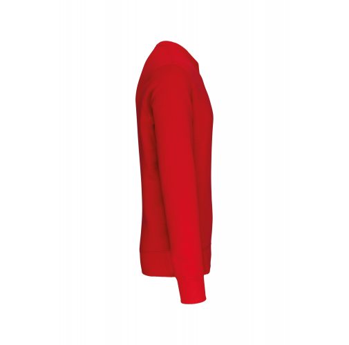 red Sudadera cuello redondo