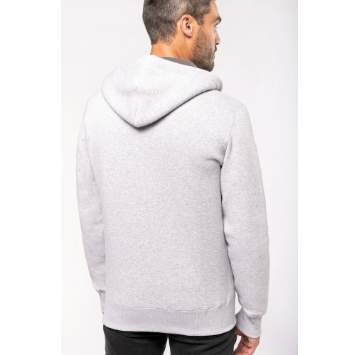 Sudadera capucha y cremallera