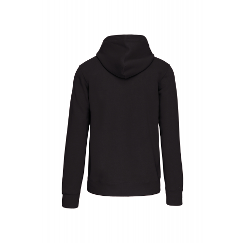 dark grey Sudadera capucha y cremallera