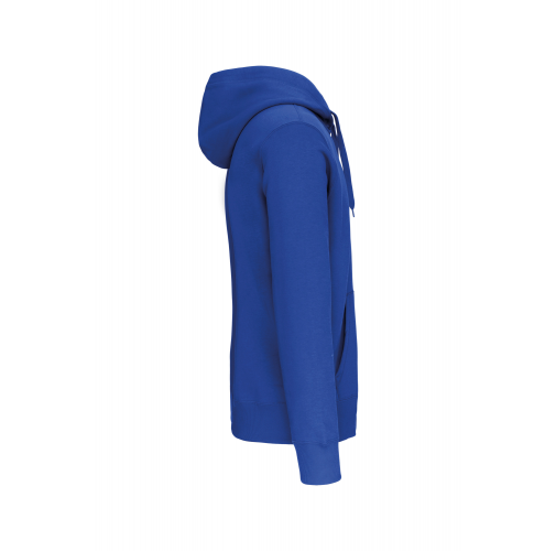 light royal blue Sudadera capucha y cremallera