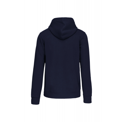 navy Sudadera capucha y cremallera