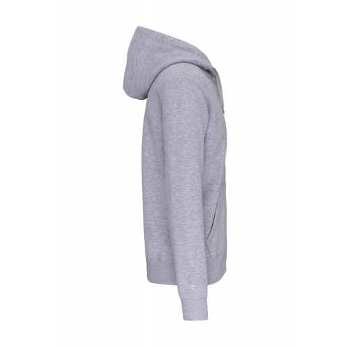 oxford grey Sudadera capucha y cremallera