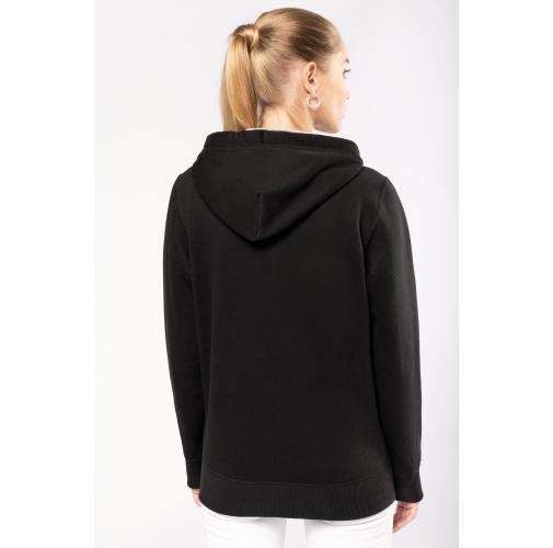 Sudadera capucha y cremallera