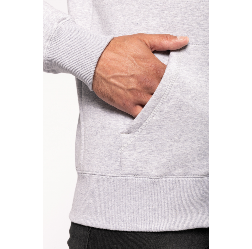 Sudadera capucha y cremallera