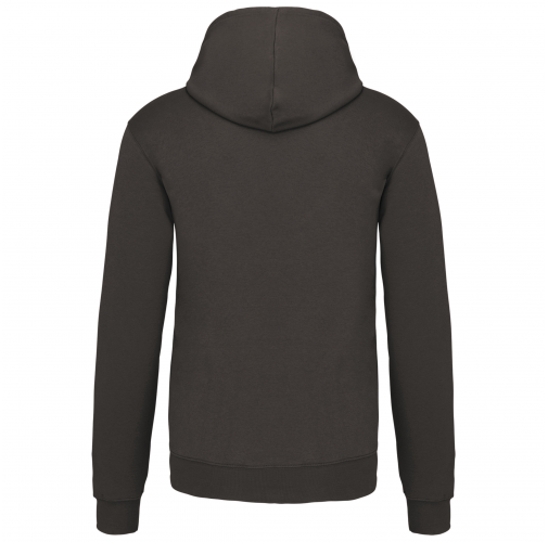 Sudadera capucha contrastada hombre