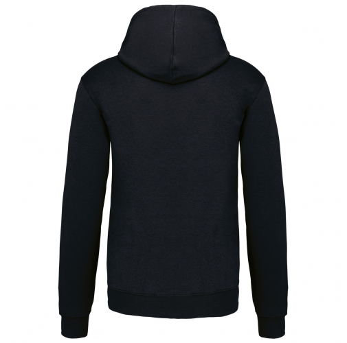 Sudadera capucha contrastada hombre