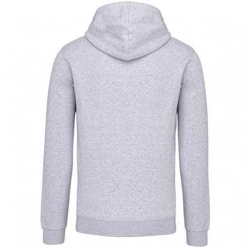 Sudadera capucha contrastada hombre