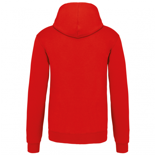 Sudadera capucha contrastada hombre