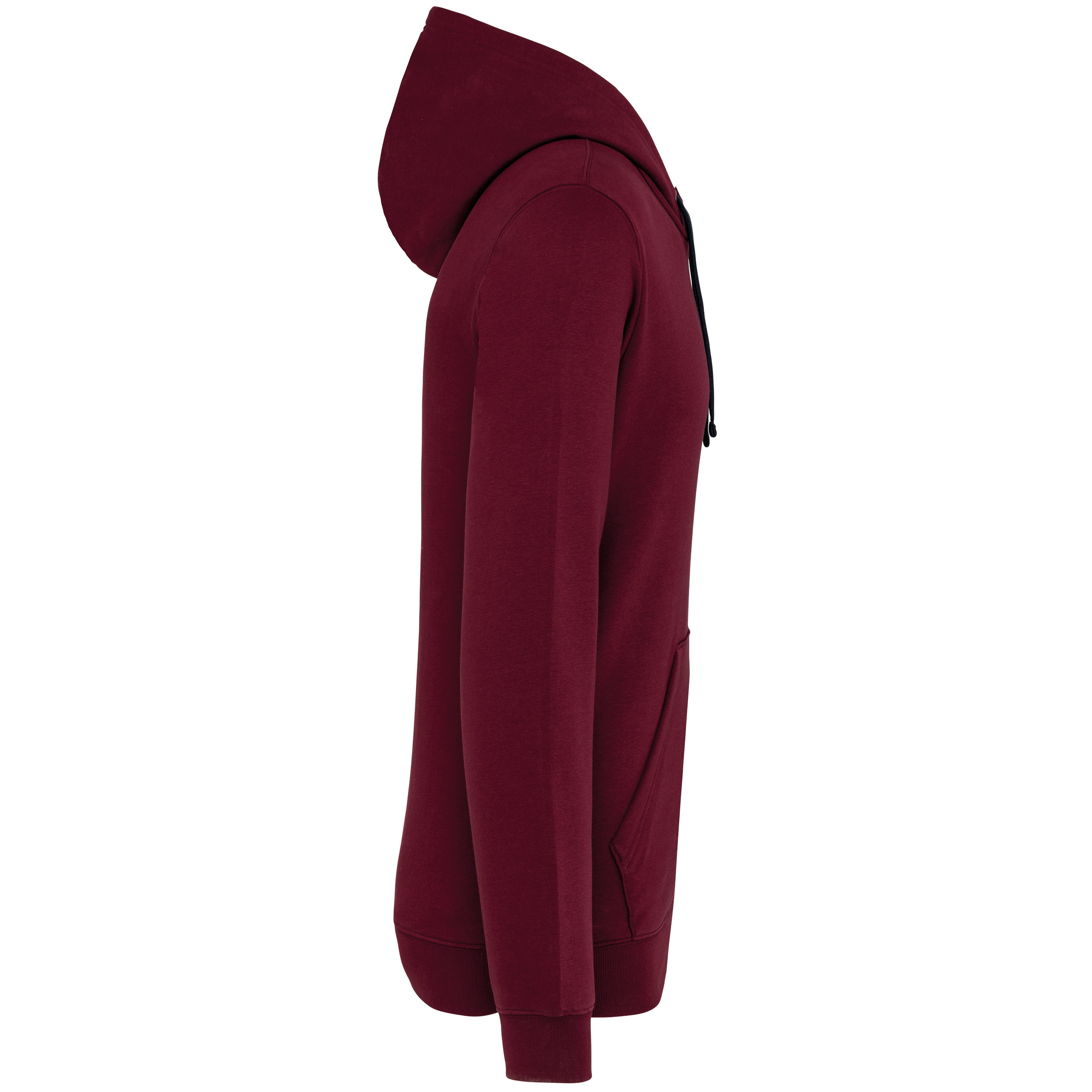 Sudadera capucha contrastada hombre