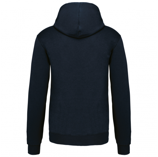 Sudadera capucha contrastada hombre