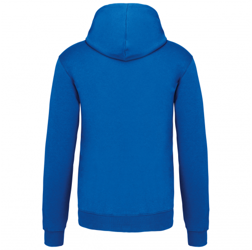 Sudadera capucha contrastada hombre