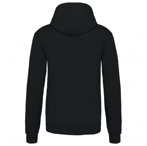 Sudadera capucha contrastada hombre