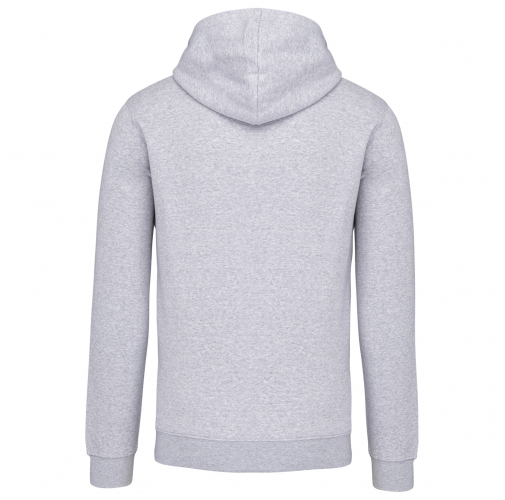 Sudadera capucha contrastada hombre
