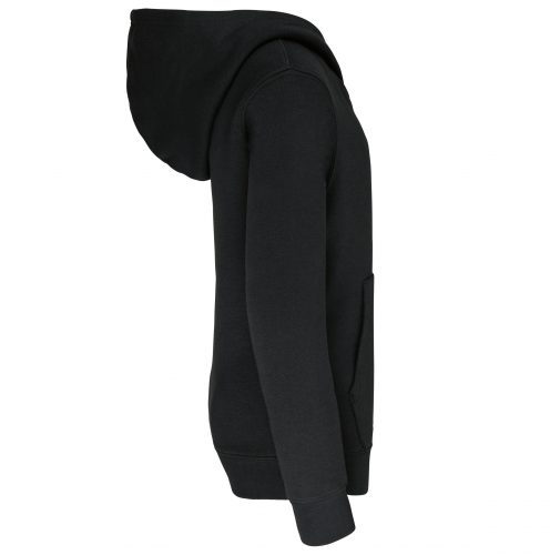 Sudadera capucha contrastada niños