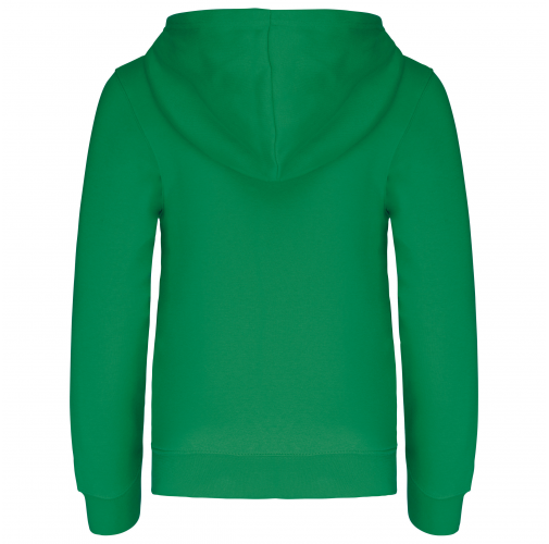 Sudadera capucha contrastada niños