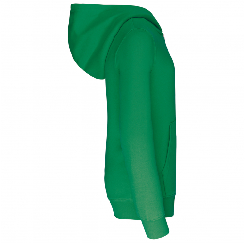 Sudadera capucha contrastada niños