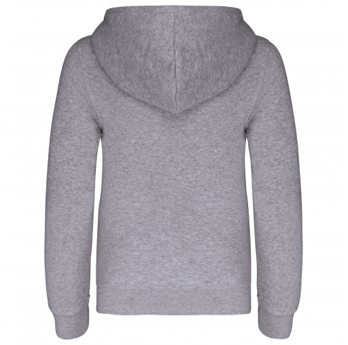 Sudadera capucha contrastada niños