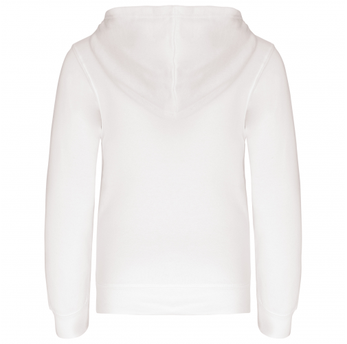 Sudadera capucha contrastada niños