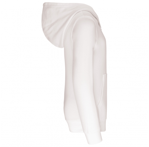 Sudadera capucha contrastada niños